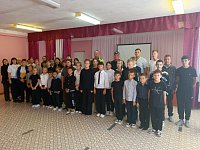 В рамках Всероссийской акции «Безопасность детства» сегодня в филиале МОУ «СОШ им. Г.И. Марчука р.п. Духовницкое» в с. Липовка под руководством регионального проекта «Территория безопасного детства»