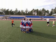 25 июля юные футболисты из команд "Штурм" и "Прорыв" представляли наш район на товарищеских турнирах