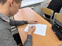 14 ноября обучающиеся 10 класса МОУ «СОШ им. Г.И. Марчука р.п. Духовницкое» приняли участие во Всероссийской детской культурно-просветительской акции «Я — россиянин»