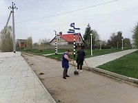 27 апреля Духовницкий район принял участие во Всероссийском субботнике