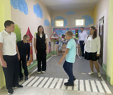В рамках акции "Единый день безопасности" волонтеры отряда #ЛИГАДОБРА 