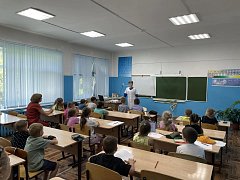 Лагерь "Улыбка" открыл свои двери с бодрой зарядки и знакомства с планами!