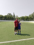 Сегодня на футбольном поле в р. п. Духовницкое состоялась товарищеская встреча по мини-футболу