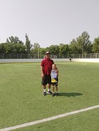 Сегодня на футбольном поле в р. п. Духовницкое состоялась товарищеская встреча по мини-футболу