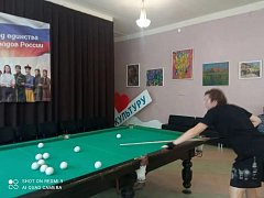 3 июня, в РДК состоялся турнир по бильярду, посвящённый Дню России