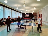 Мастер-класс по настольному теннису для 7 "А"