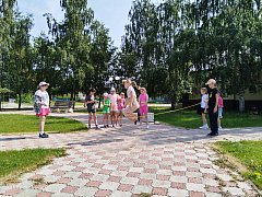 Субботний день в лагере
