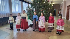 16 января в РДК проводились рождественские колядки.