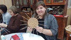 Мастер-класс "Бумажная лоза для души" в нашем музее!