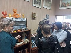  Сотрудники культуры с большим удовольствием посетили наш краеведческий музей! 