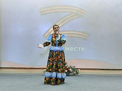 Духовницкие артисты выступили перед ранеными бойцами