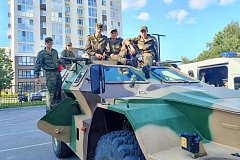 Окружной этап «Гвардеец-2026» стартовал для саратовских юнармейцев
