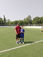 Сегодня на футбольном поле в р. п. Духовницкое состоялась товарищеская встреча по мини-футболу