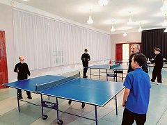 Мастер-класс по настольному теннису для 7 "А"