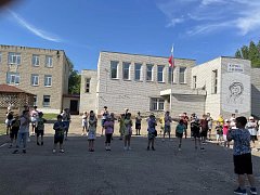 Утро в "Улыбке": Зарядка, линейка и богатырские приключения!