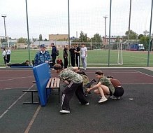 Огонь в груди и «Пламя» в строю: как духовницкие школьники взяли серебро на «Зарнице 2.0»