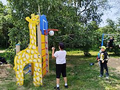 Субботний день в лагере