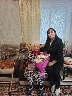 12 декабря 101 год отметила жительница села Дмитриевка, труженица тыла Клавдия Борисовна Солодовникова