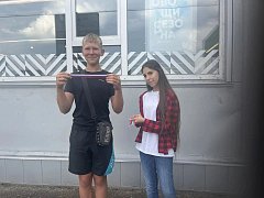 Волонтёры Победы 7 «А» сделали главный цвет дня — российский!