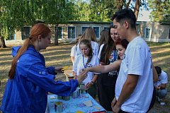 Саратовские студенты и преподаватель поделились опытом с участниками Молодёжного форума «Хопёр»