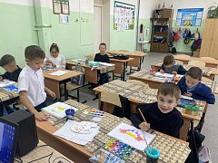 Подводный мир в технике монотипия: от живого уголка к творчеству.