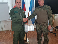 Депутат Горяйновского сельского Совета, депутат районного Собрания Духовницкого муниципального района Дозоров Алексей Александрович был награждён медалью «За содействие СВО»