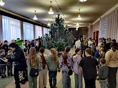 Ёлка чемпионов собрала юных спортсменов Духовницкого района в 2025 году