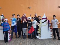 Сегодня, 9 января, в районном Доме культуры прошла спортивно-игровая программа «Новогодний интерактив»