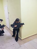 Масштабная тренировка по лазертагу