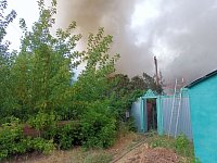 На минувшей неделе на пожаре в посёлке Духовницкое погибли два человека