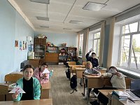 Ребята из МОУ «СОШ им. Г. И. Марчука р. п. Духовницкое» не остались в стороне и присоединились к благотворительному марафону «МЫВМЕСТЕ».
