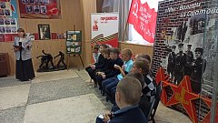 Сегодня в краеведческом музее им. А. С. Вшивцевой прошёл час памяти, посвящённый Дню окончания Второй мировой войны. 