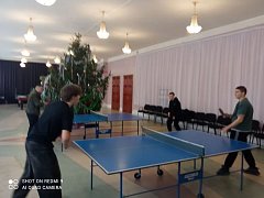 В дни школьных каникул, 3 января в РДК прошли соревнования по настольному теннису,