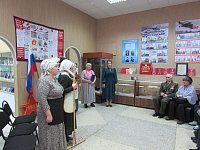 В Духовницком краеведческом музее прошло значимое мероприятие, посвящённое закрытию Года защитника Отечества. 