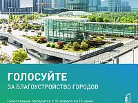 Идет голосование за благоустройство общественных территорий