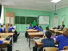 В честь Дня космонавтики ученики 5 «А» класса отправились в увлекательное космическое путешествие