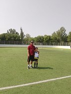 Сегодня на футбольном поле в р. п. Духовницкое состоялась товарищеская встреча по мини-футболу