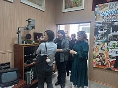  Сотрудники культуры с большим удовольствием посетили наш краеведческий музей! 