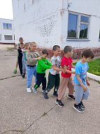 Спортивный день в летнем лагере