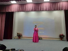 Духовницкие артисты выступили перед ранеными бойцами
