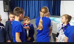 Посвящение первоклашек в Орлята России