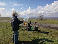 В Парке покорителей космоса развернулся первый «Космический пленэр»