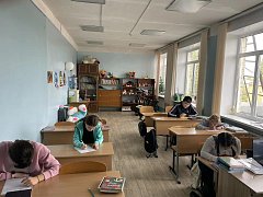 Ребята из МОУ «СОШ им. Г. И. Марчука р. п. Духовницкое» не остались в стороне и присоединились к благотворительному марафону «МЫВМЕСТЕ».