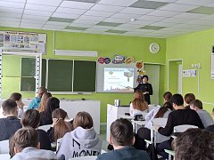 9 февраля 2025 года в ЦО естественнонаучной направленности "Точка роста" МОУ "СОШ им. Г.И.Марчука р.п.Духовницкое" 