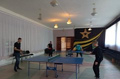 17 мая в РДК прошли соревнования по настольному теннису, посвящённые 80-летию Победы в Великой Отечественной войне.