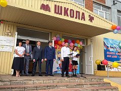 Яркий старт в МОУ "СОШ им. Г. И. Марчука р. п. Духовницкое"!
