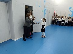 Яркий финал четверти: линейка для начальных классов