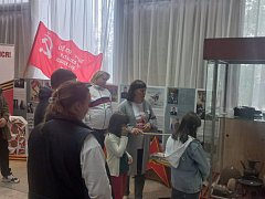 Сегодня краеведческий музей нашего района вновь привлек внимание жителей и гостей.