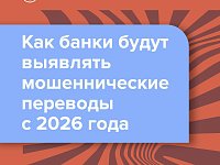 С 2026 года добавились новые признаки, по которым банки выявляют мошеннические переводы.