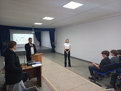 Выбираем будущее: Встреча с представителями и студентами СГЮА с учениками 9-11 классов.